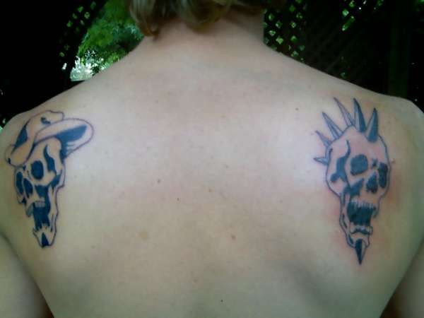 Hellbilly Skulls tattoo