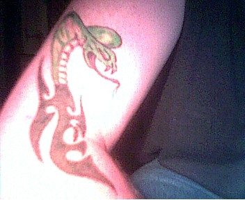tribal cobra tattoo