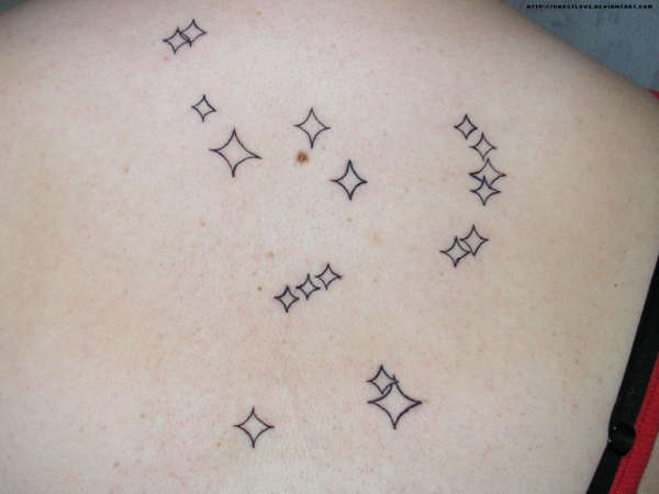 Orion Constellation tattoo