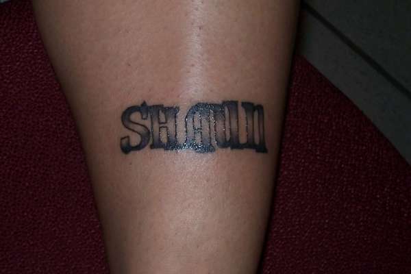 my  name on my baby tattoo