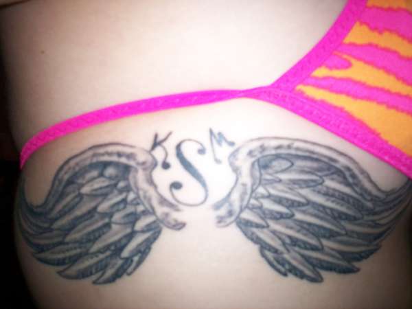 Wind beneath my wings tattoo