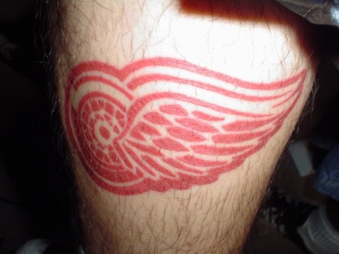 Red Wings tattoo