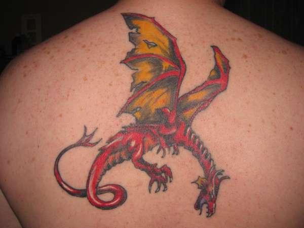 Red Dragon tattoo
