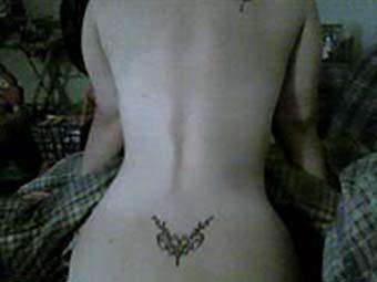 Bad Pic.... Lower Back tattoo