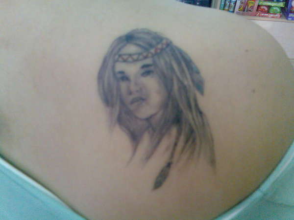 my 1st portret tattoo