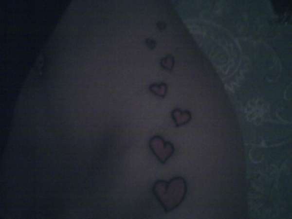 hearts tattoo