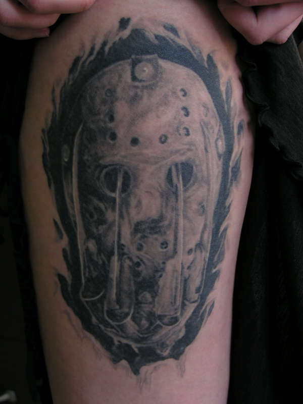 Freddy Vs. Jason tattoo