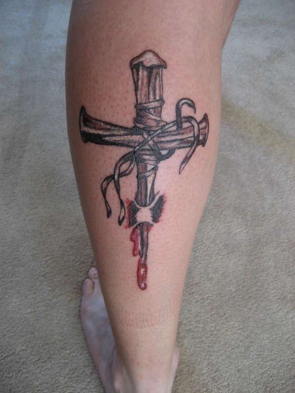 Cross tattoo
