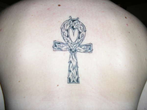 Natural Ankh tattoo