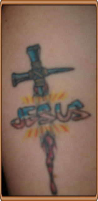 jesus tattoo