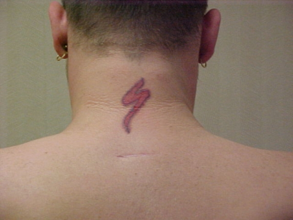 scott's neck W \ ink tattoo