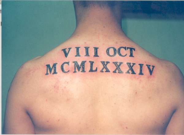 8 oct tattoo