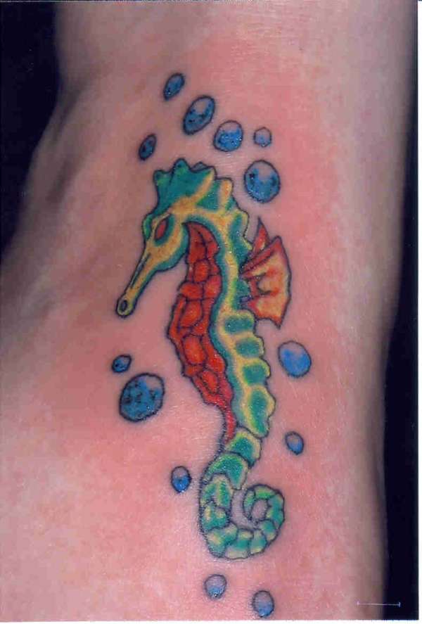 seahorse tattoo