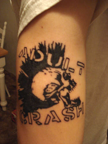 Adult Crash tattoo