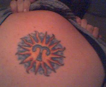 Sun'N'Aries tattoo