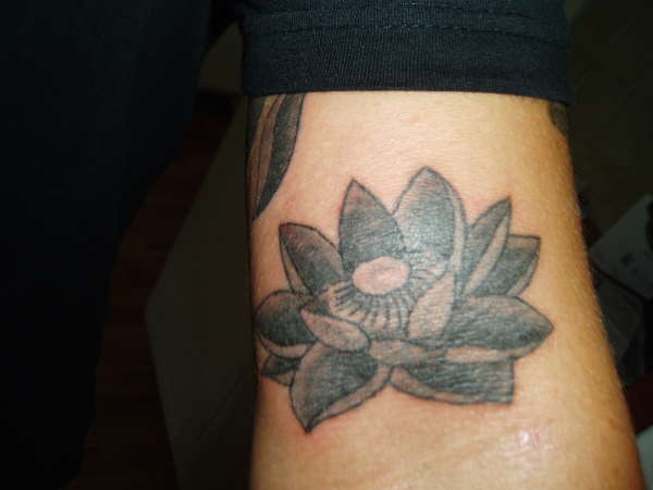 Lotus flower tattoo