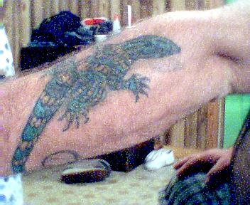 lizard tattoo