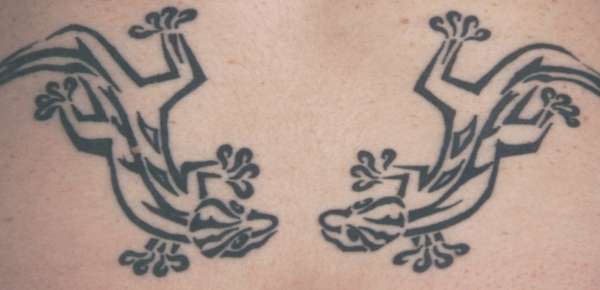 Geckoes tattoo