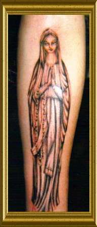 Hail Marie tattoo