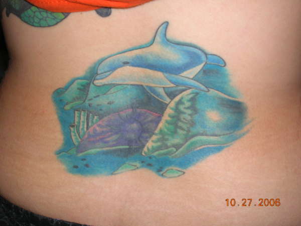 Dolphin tattoo