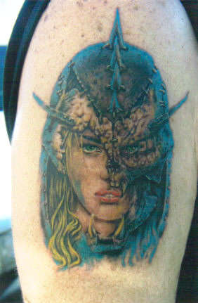 back off bitch tattoo