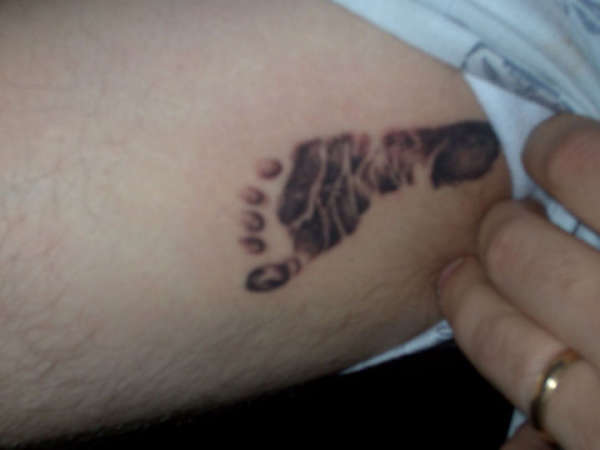 footprint tattoo