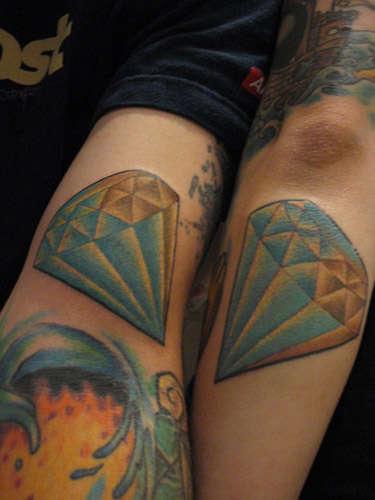 Diamonds are forever. tattoo