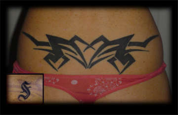 Lower Back Cover-up tattoo
