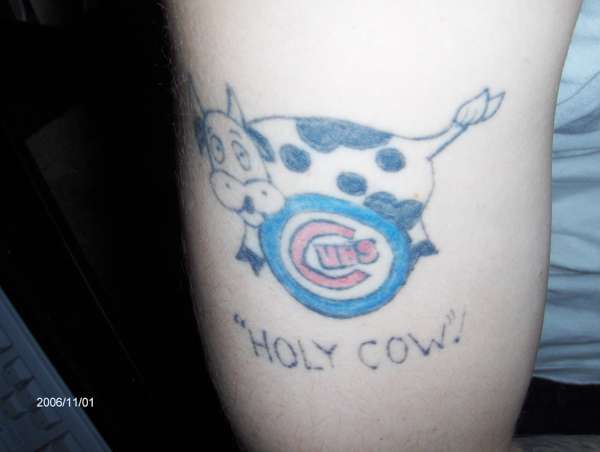 Holy Cow tattoo
