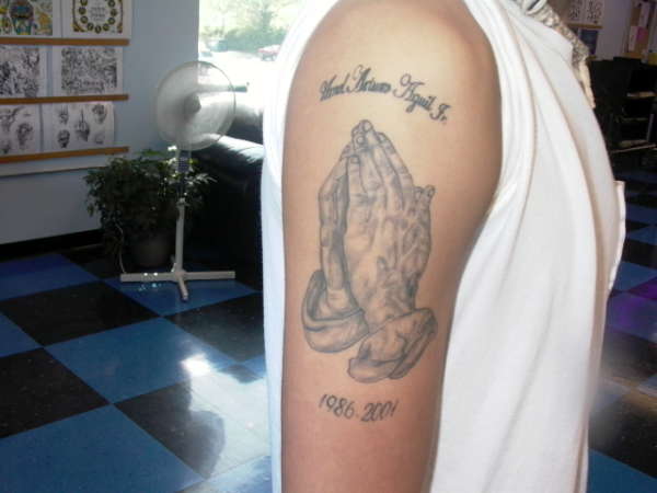 For his friend tattoo