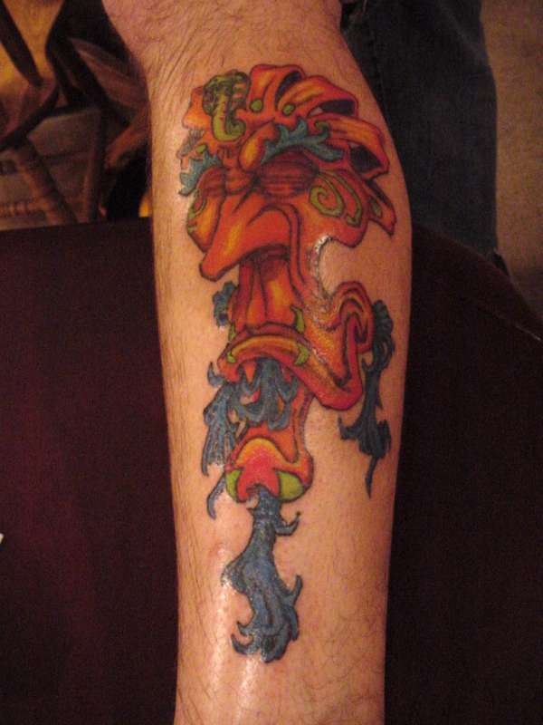 Tiki Mask tattoo