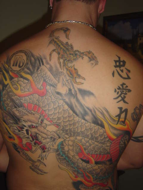 dragon tattoo