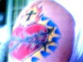 sacred heart tattoo