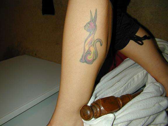 Egyptian Cat tattoo