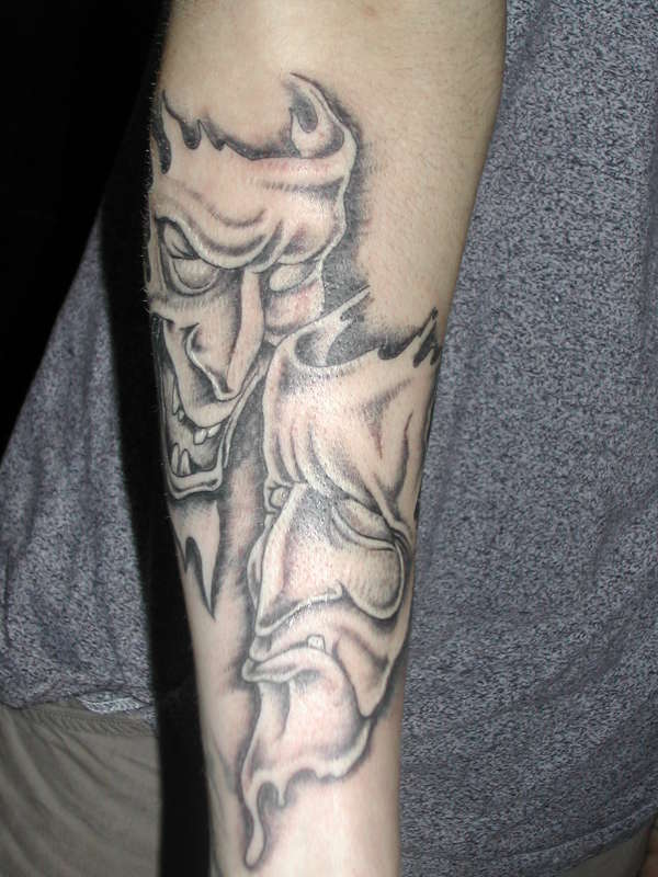 Masks tattoo