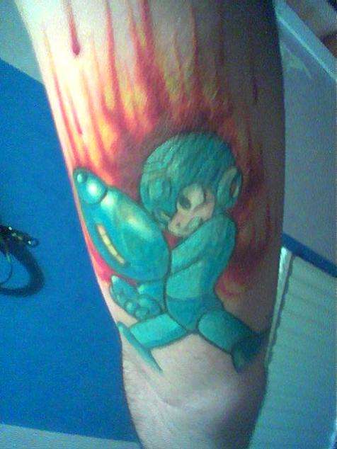 Megaman tattoo