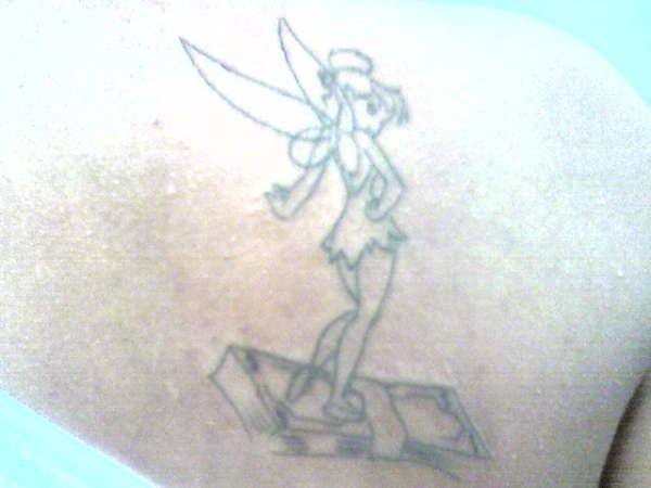 tink on a stack tattoo