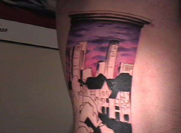 City Skyline tattoo