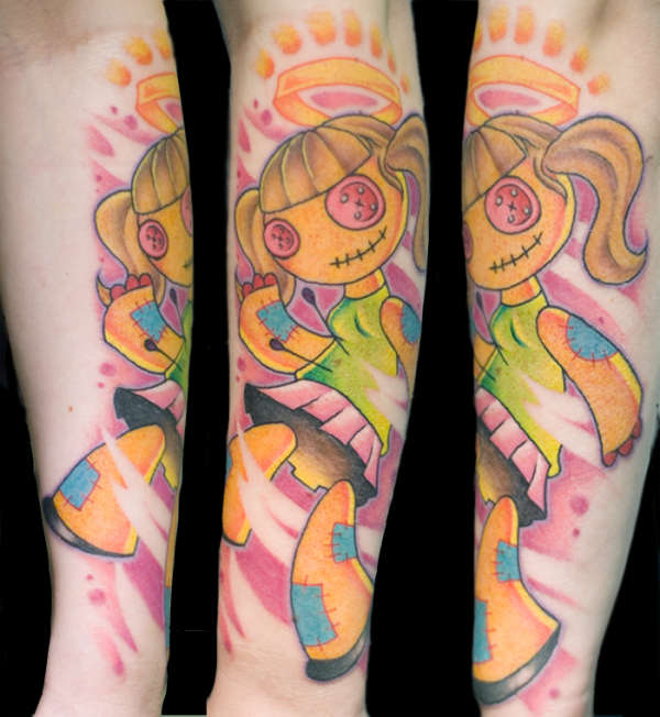 Newskool Voodoo Doll tattoo