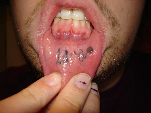 lip tattoo tattoo