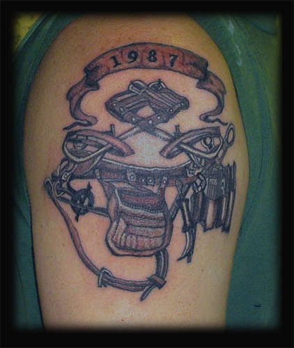 Linemans tools tattoo