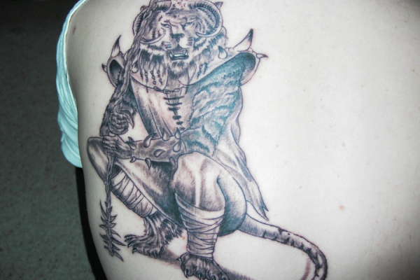 Fantasy Tiger tattoo