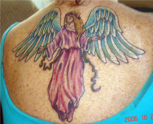 Angel tattoo