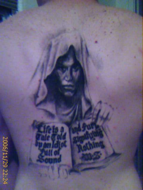 Work in progress tattoo