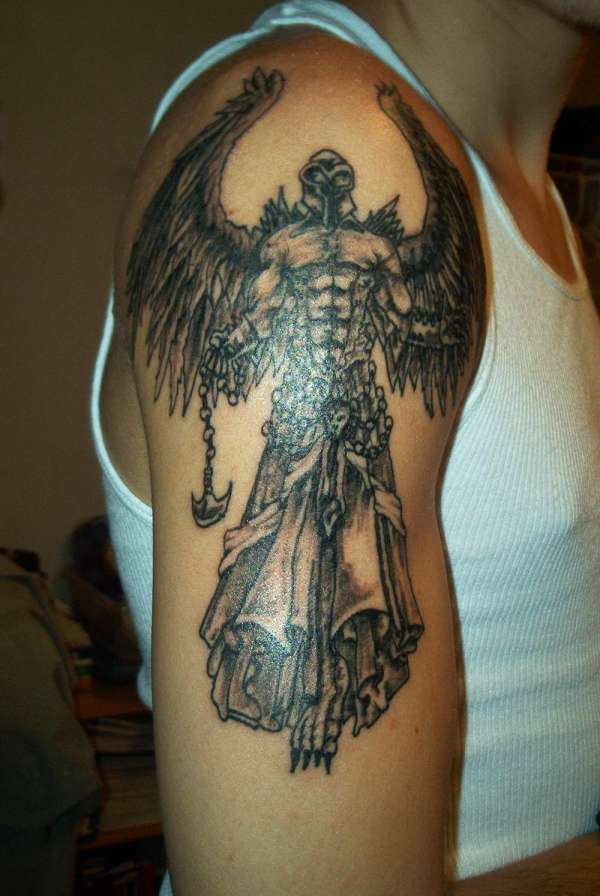Angel of Vengeance tattoo