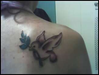 My Dove tattoo