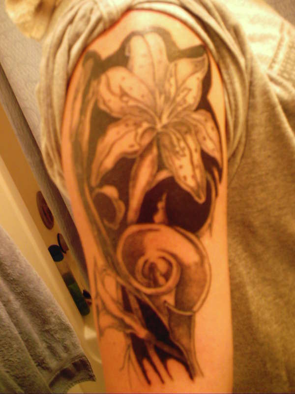 Sleeve in progress tattoo