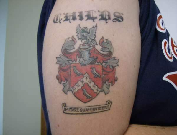 family crest tattoo