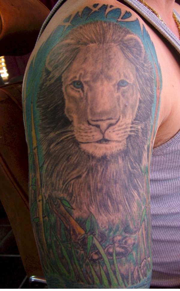 king leo tattoo