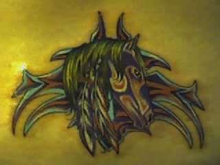 Ho's tat tattoo